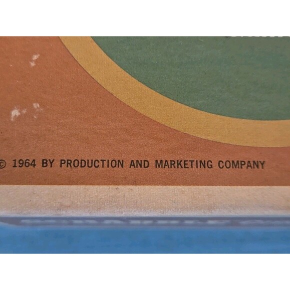 Vintage Scrabble Crossword Cubes Game 1964 Selchow & Righter w/ Timer and Shaker - Picture 7 of 7